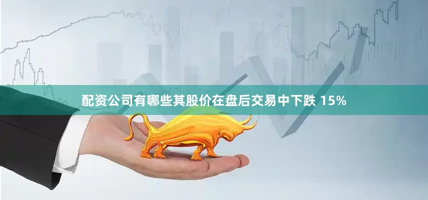 配资公司有哪些其股价在盘后交易中下跌 15%